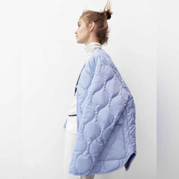 NWT Zara Oversized Quilted jacket - Picture 7 of 13